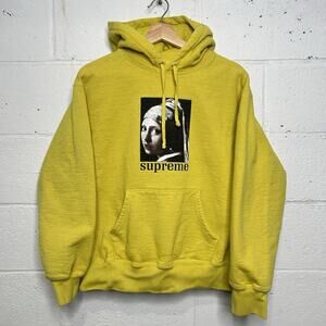 Supreme Pearl Hooded Sweatshirt “Lemon Yellow” FW20